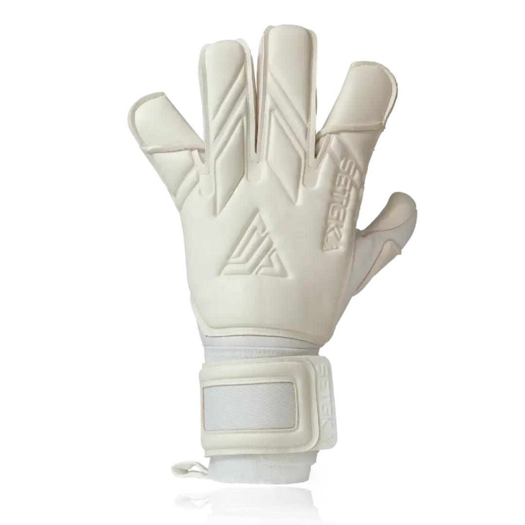 SETGK All Whites | Goalkeeper Gloves – SET GK