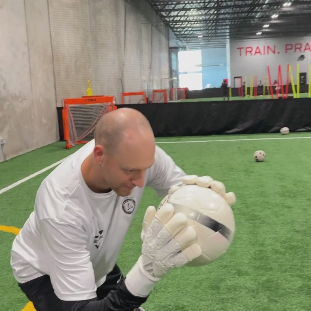 SET GK Zenith I (White) | Goalkeeper Gloves