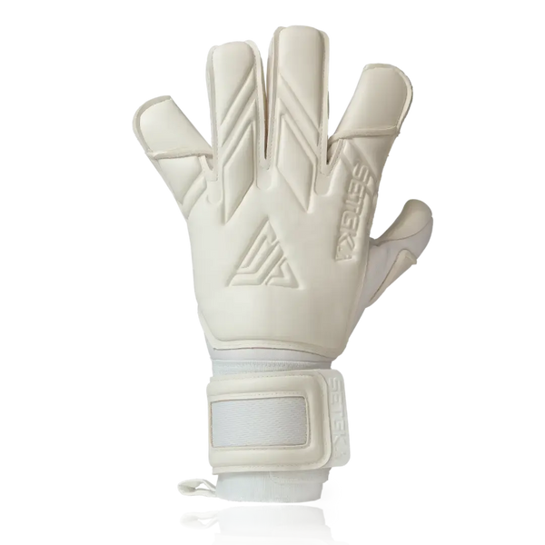 GKT　White L SETGK All Whites | Goalkeeper Gloves – SET GK